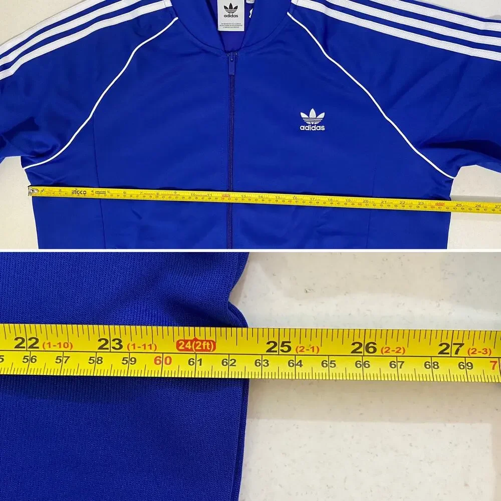 Adidas Originals Classics Superstar Tracksuit Semi Lucid Blue White Size XL